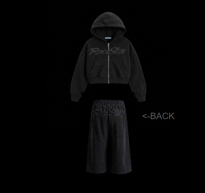 Womans RoccStar Cut Sweatsuit (Pre-Order)