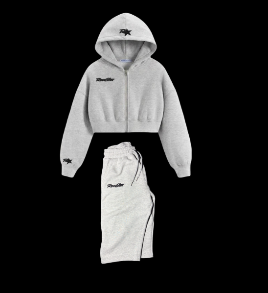Womans Small Logo Cut Sweatsuits (Pre-Order)