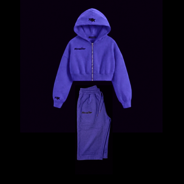 Womans Small Logo Cut Sweatsuits (Pre-Order)
